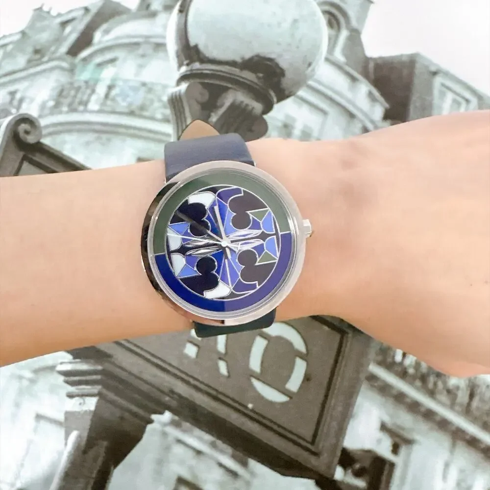Tory Burch Reva Mosaic Dial Watch｜TBW4042